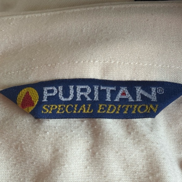 Vintage Men’s 1980’s Butter Yellow Puritan Special Edition Shirt - Large/XL - Picture 6 of 6